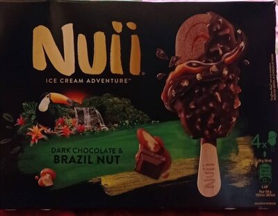 Nuii dark chocolat & brazil nut