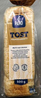Tost pełnoziarnisty