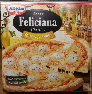 Pizza Feliciana Quatro formaggi