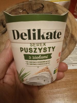 Serek puszysty z ziołami