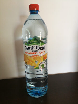Żywiec Zdrój z Nutą. Napój niegazowany o smaku pomarańczy i mango