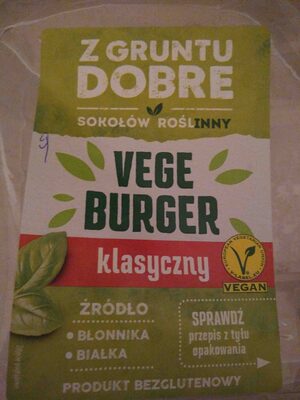Vege burger klasyczny