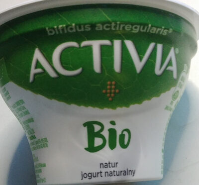Jogurt naturalny Bio że szczepami bakterii ActiRegularis