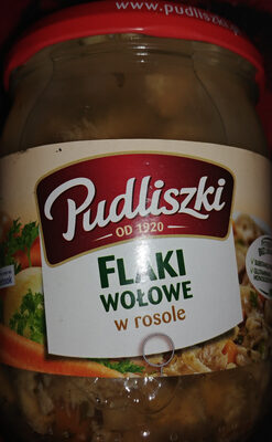 Flaki wołowe w rosole