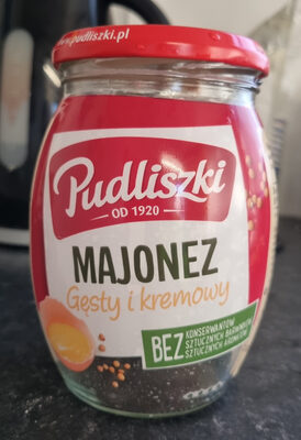 Majonez gęsty i kremowy