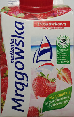 Maślanka truskawkowa