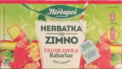 Herbatka na zimno Truskawka Rabarbar