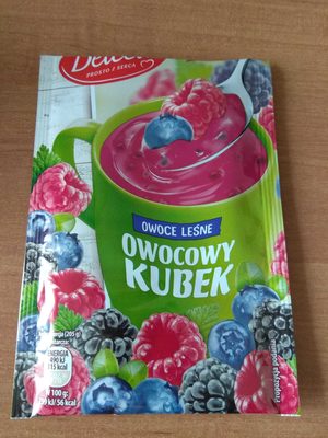 Kisiel Owocowy Kubek, owoce leśne