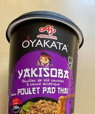 Yakisoba saveur Poulet pad thaï