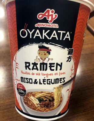 Ramen Miso et Légumes
