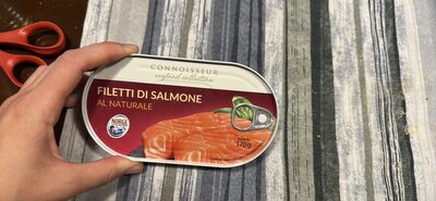 Filetti di salmone al naturale