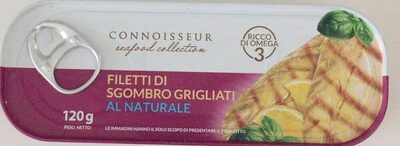 Filetti di sgombro al naturale
