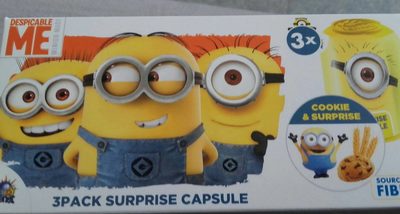 Pack de 3 capsules Cookie & surprise