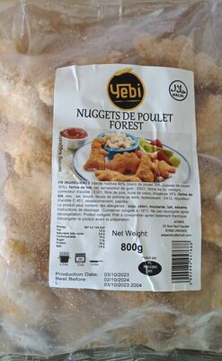 Nuggets de poulet forest