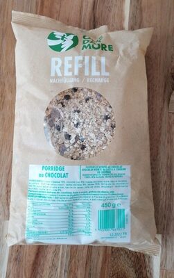 Recharge Porridge au chocolat