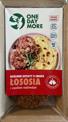 Roślinne kotlety o smaku łososia