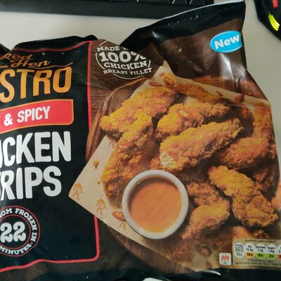 Red Hen Chicken strips Hot & Spicy