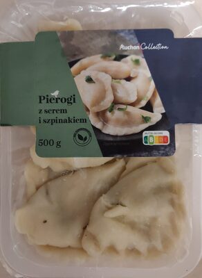 Pierogi z serem i szpinakiem