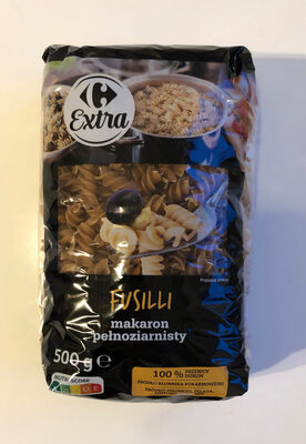 Fusilli - whole wheat pasta