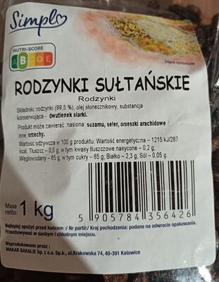 Rodzynki sułtańskie