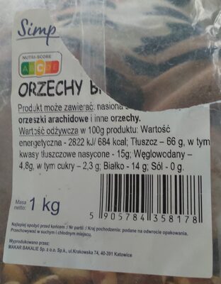 ORZECHY BRAZYLIJSKIE