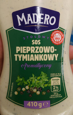 Sos pieprzowo-tymiankowy
