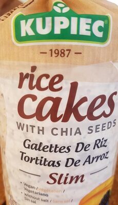 Rice Cakes with Chia Seeds