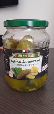 Sliced Gherkins