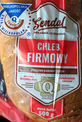 Chleb firmowy, pieczywo mieszane pszenno-żytnie