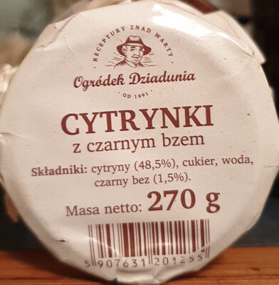 Cytrynki z czarnym bzem
