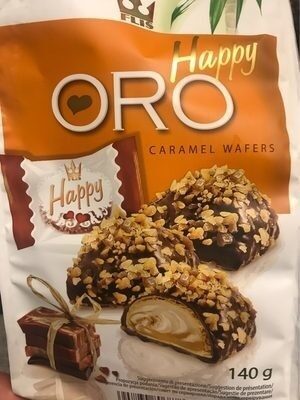 Caramel wafers