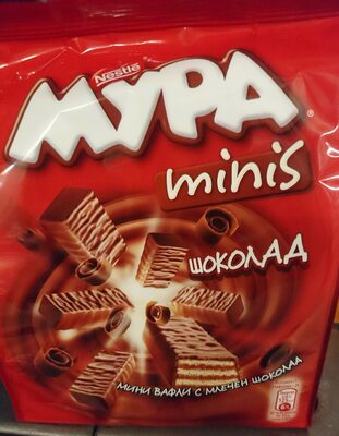 Мура Minis малки шоколадови вафли