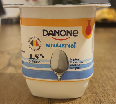 Danone iaurt natural 1,8% grasime