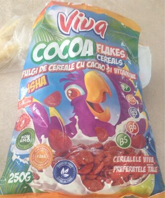 Cocoa flakes cereals