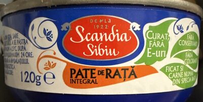 Pate de rață integral