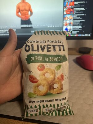 Covrigei Fragezi Olivetti cu roșii și busuioc