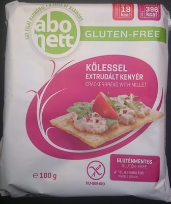 Extrudált kenyér, kölessel
