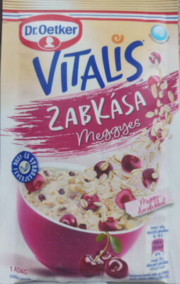 Meggyes zabkása
