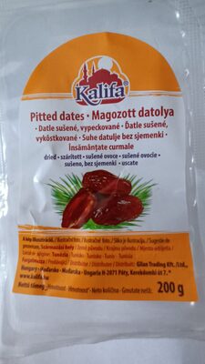 Pitted dates