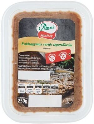 Fokhagymás sertés tepertőkrém