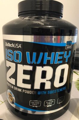 Iso whey zéro chocolat blanc