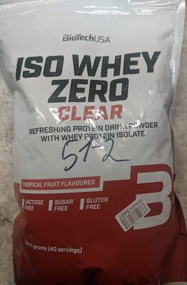 ISO Whey Zero Clear Тропические фрукты