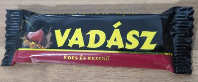 Vadász étcsokoládé szelet