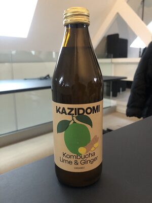 Kombucha Citron Vert & Gingembre Bio