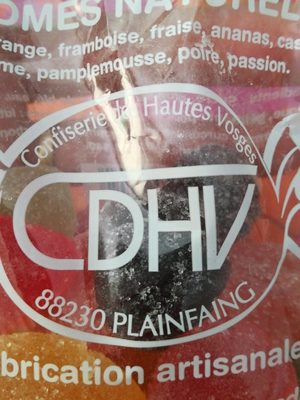 Confiserie gélifiée aux arômes naturels