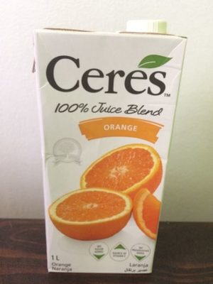 jus ceres orange1L pqt