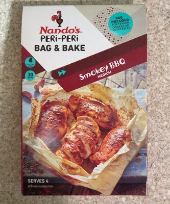 Nandos smokey bbq bag & bake
