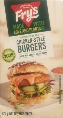Chicken Style Burgers