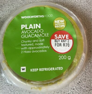 plain guacamole