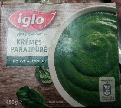 Krémes parajpüré